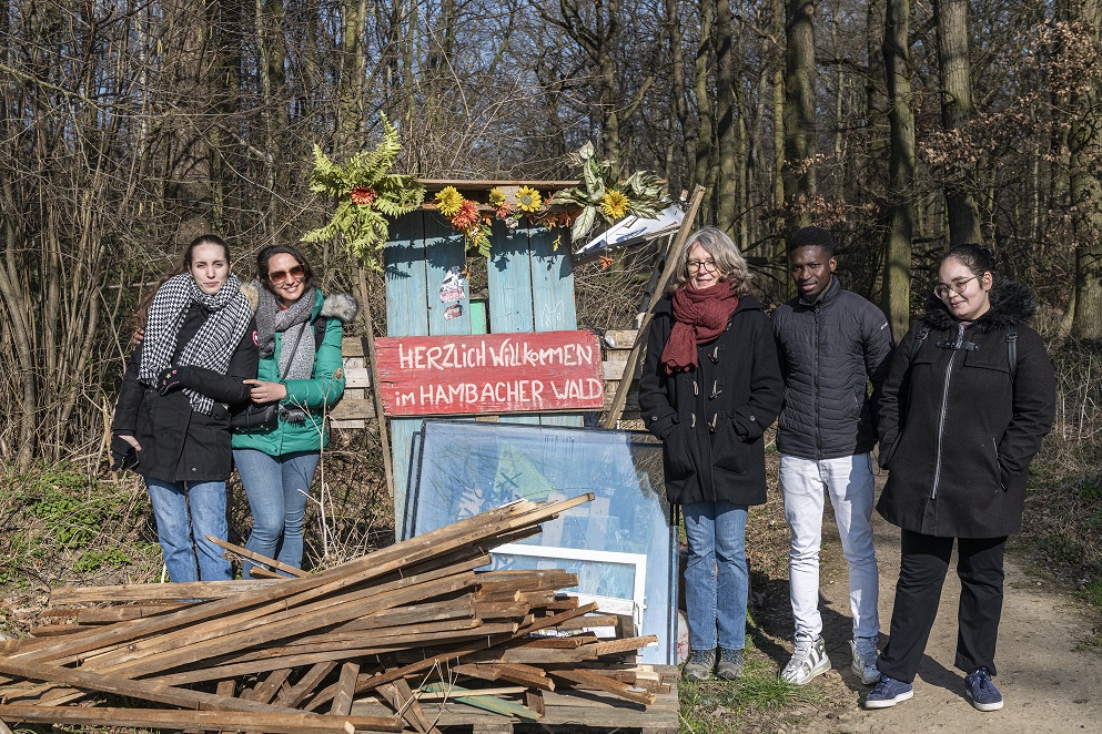 Impression du Hambacher Forst (mars 2022)